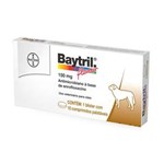 Ficha técnica e caractérísticas do produto Antibiótico Bayer Baytril Flavour 150 Mg - 10 Comprimidos