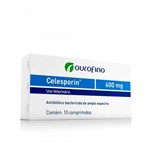 Ficha técnica e caractérísticas do produto Antibiótico Celesporin Comprimido 600mg - Ourofino