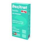 Ficha técnica e caractérísticas do produto Antibiótico Doxitrat Agener Pet 80mg 12 Comprimidos