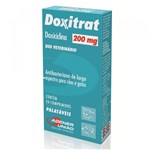 Ficha técnica e caractérísticas do produto Antibiótico Doxitrat Agener União 200mg 24 Comprimidos