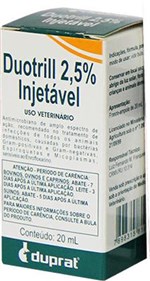 Ficha técnica e caractérísticas do produto Antibiótico Duotrill Injetável 2,5 Duprat