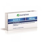 Ficha técnica e caractérísticas do produto Antibiótico e Anti-inflamatório Ouro Fino Azicox-2 200 Mg 6 Comprimidos