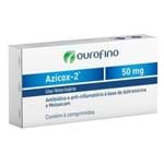 Antibiótico e Anti-inflamatório Ouro Fino Azicox 2 de 6 Comprimidos - 50 Mg