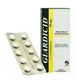 Ficha técnica e caractérísticas do produto Antibiótico Giardicid 50mg 10 Comprimidos - Cepav