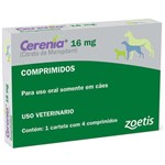 Ficha técnica e caractérísticas do produto Antiemético Cerenia 16mg - 4 Comprimidos - Zoetis
