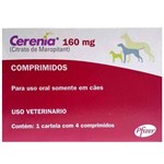 Ficha técnica e caractérísticas do produto Antiemético Cerenia Comprimido - 160mg - Zoetis