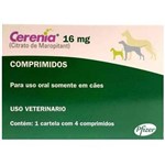 Ficha técnica e caractérísticas do produto Antiemético Cerenia Comprimido - 16mg - Zoetis