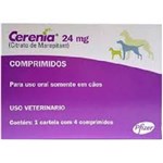 Ficha técnica e caractérísticas do produto Antiemético Zoetis Cerenia de 4 Comprimidos 24 Mg