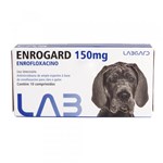 Ficha técnica e caractérísticas do produto Antimicrobiano Enrogard Labgard 150mg P/ Cães e Gatos C/10 Comprimidos