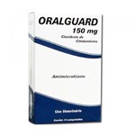 Ficha técnica e caractérísticas do produto Antimicrobiano Oralguard 150mg 14 Comprimidos - Cepav