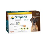 Ficha técnica e caractérísticas do produto Antipulgas Cães Simparic 120mg 40,1 à 60kg Zoetis 1 Comprimido