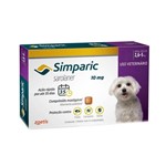 Ficha técnica e caractérísticas do produto Antipulgas Cães Simparic 10mg 2,6 à 5kg Zoetis 1 Comprimido