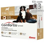 Ficha técnica e caractérísticas do produto Antipulgas Comfortis 1620mg Caes de 27 a 54 Kg Kit 3 Caixas - Elanco