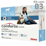 Ficha técnica e caractérísticas do produto Antipulgas Comfortis 810mg Cães de 19 a 27 Kg Kit 3 Caixas - Elanco