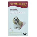Ficha técnica e caractérísticas do produto Antipulgas e Anticarrapatos Revolution 12% para Cães de 10 a 20 Kg