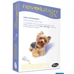 Ficha técnica e caractérísticas do produto Antipulgas e Anticarrapatos Revolution 12 para Cães de 2,5 a 5 Kg