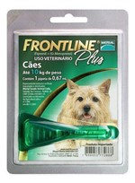 Ficha técnica e caractérísticas do produto Antipulgas e Carrapatos Cães de 1 a 10 Kg P - Frontline Plus
