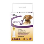 Ficha técnica e caractérísticas do produto Antipulgas e Carrapatos Ceva Vectra 3D Cães de 1,5 a 4kg - Ceva / Vectra 3D Pet