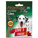 Ficha técnica e caractérísticas do produto Antipulgas e Carrapatos Frontline Plus para Cães de 20 a 40 Kg - Leve 3 Pague 2