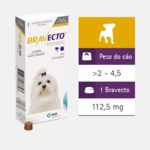 Ficha técnica e caractérísticas do produto Antipulgas E Carrapatos Msd Bravecto Para Cães De 2 A 4,5 Kg