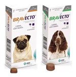 Ficha técnica e caractérísticas do produto Antipulgas e Carrapatos Msd Bravecto para Cães Kit (1) de 4,5 a 10kg e (1) de 10 a 20kg