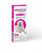 Ficha técnica e caractérísticas do produto Antipulgas e Carrapatos MSD Bravecto Transdermal para Cães de 40 a 56 Kg - 1400 Mg