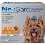 Ficha técnica e caractérísticas do produto Antipulgas e Carrapatos Nexgard 11,3 Mg para Cães de 2 a 4 Kg com 1 Tablete - Merial