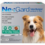 Ficha técnica e caractérísticas do produto Antipulgas e Carrapatos Nexgard 68 Mg para Cães de 10,1 a 25 Kg com 1 Tablete - Merial