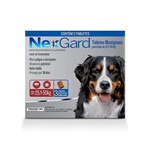Ficha técnica e caractérísticas do produto Antipulgas e Carrapatos Nexgard Merial para Cães de 25,1 a 50kg 3 Tabletes