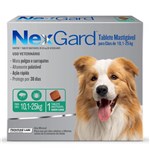 Ficha técnica e caractérísticas do produto Antipulgas e Carrapatos Nexgard para Cães de 10,1 a 25Kg com 1Tablete - Merial-nexgard