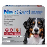 Ficha técnica e caractérísticas do produto Antipulgas e Carrapatos Nexgard para Cães de 25 a 50Kg com 06 Tabletes - Merial-nexgard