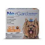 Ficha técnica e caractérísticas do produto Antipulgas e Carrapatos NexGard para Cães de 2 a 4 Kg - 3 Tabletes