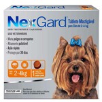 Ficha técnica e caractérísticas do produto Antipulgas e Carrapatos para Cães Nexgard de 2 a 4kg - Tablete Mastigável - Merial