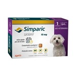 Ficha técnica e caractérísticas do produto Antipulgas e Carrapatos para Cães Simparic 2,6 a 5kg / 10mg - Zoetis