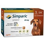 Ficha técnica e caractérísticas do produto Antipulgas e Carrapatos para Cães Simparic de 5,1 a 10Kg - Zoetis