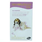 Ficha técnica e caractérísticas do produto Antipulgas e Carrapatos Revolution 6% 0,25 Ml - Gatos e Cães Ate 2,5 Kg - Zoetis