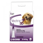 Ficha técnica e caractérísticas do produto Antipulgas e Carrapatos Vectra 3 D Cães de 25 a 40 Kg - Ceva