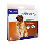 Ficha técnica e caractérísticas do produto Antipulgas e Carrapatos Virbac Effipro para Cães de 40 a 60 Kg