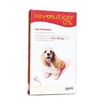 Ficha técnica e caractérísticas do produto Antipulgas e Carrapatos Zoetis Revolution 12% para Cães de 10,1 a 20kg