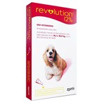 Ficha técnica e caractérísticas do produto Antipulgas e Carrapatos Zoetis Revolution 12 para Cães de 10 a 20 Kg - 3 Ampolas de 1,0 Ml