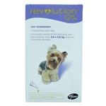 Ficha técnica e caractérísticas do produto Antipulgas e Carrapatos Zoetis Revolution 12 para Cães de 2,5 a 5 Kg