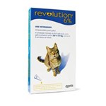 Ficha técnica e caractérísticas do produto Antipulgas e Carrapatos Zoetis Revolution 6% para Gatos de 2,6 a 7,5kg