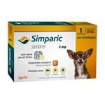Ficha técnica e caractérísticas do produto Antipulgas Simparic 5 Mg para Cães 1,3 a 2,5kg Zoetis - 1 Comprimido