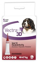 Ficha técnica e caractérísticas do produto Antipulgas Vectra 3D Cães - Ceva