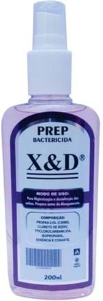 Ficha técnica e caractérísticas do produto Antisséptico X&D Higiene Preparador Spray 200ml