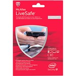 Ficha técnica e caractérísticas do produto Antivírus McAfee Live Safe 2015 BR Card - PC Attach