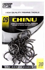 Ficha técnica e caractérísticas do produto Anzol Chinu Nº 9 Black Nickel - Marine Sports - 30 Peças