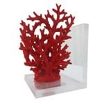 Ficha técnica e caractérísticas do produto Aparador de Livros Coral Indonésia Red