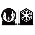 Ficha técnica e caractérísticas do produto Aparador de Livros Star Wars - Jedis Vs Sith