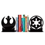 Ficha técnica e caractérísticas do produto Aparador de Livros Star Wars - Rebeldes Vs Império